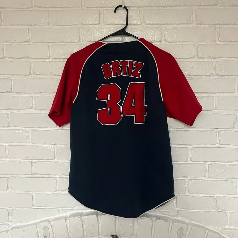 Kids Boston Red Sox David Ortiz jersey size large - Picture 2 of 4